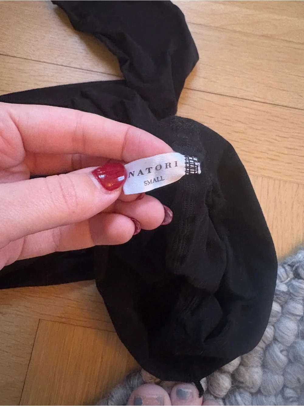 NWOT Natori black tights